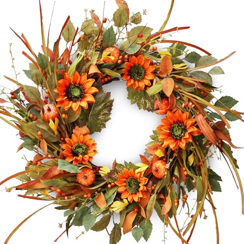 Soomeir S7YS044 Fall Wreaths For Front Door thumb #4