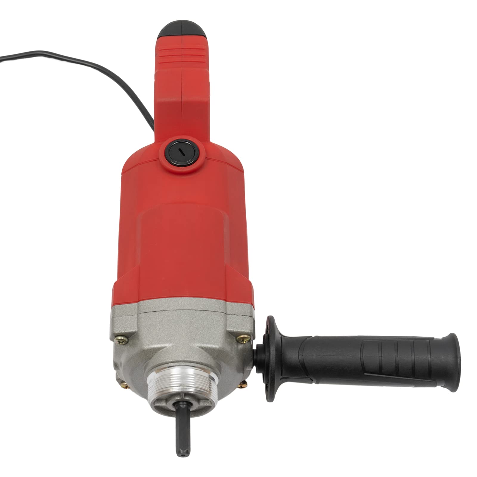 Vibratore elettrico per calcestruzzo, 1100 W, 220 V, per calcestruzzo, portatile, con asta ondulata da 6,6 FT/2 m, per diverse strutture in calcestruzzo, rosso
