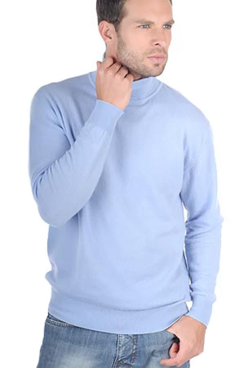 elegance1234 Men's ROLL Tops XXL Turquoise