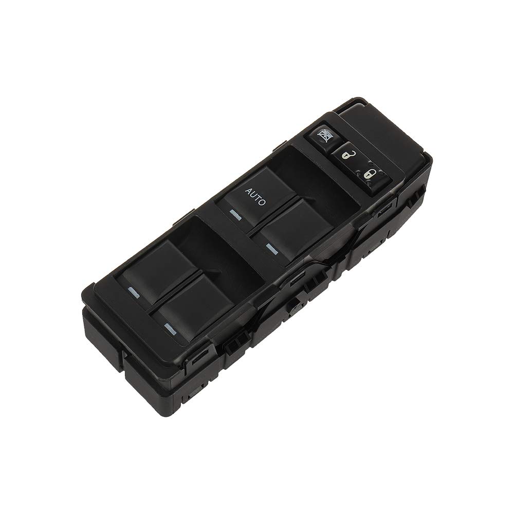 Driver Side Power Window Switch with AUTO Button 4602780AA | Compatible with Chrysler 200 300 Sebring, Dodge Avenger Caliber Charger Magnum, Jeep Compass Patriot 2006-2013-image-46