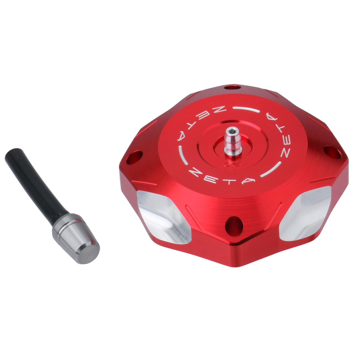 Amazon.com: ZETA RACING - Motorcycle Gas Cap - Aluminum - Red