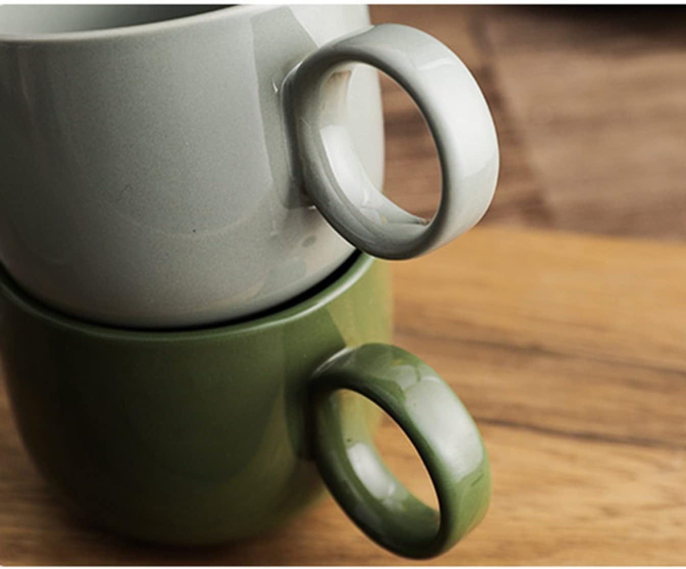 マグカップ 300ml M Cozyマグ 陶器 日本製 ネイビー（ 電子レンジ対応 食洗機対応 マグ コーヒーカップ 食器 カップ タンブラー 無地  かわいい おしゃれ ）【グレー】:リビングート JRE MALL店通販 | JRE MALLショッピング | JRE POINTが貯まる・使える  MJKQ9 マグカップ ... マグカップ 和風 マグ 250ml 食洗機対応 釉薬 ギフト 誕生日 女性 グリーン 大容量 コーヒー 陶器 コップ ライトグリーン