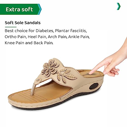 Image of ORTHO JOY doctor Slipper for women || Orthopedic Fashionable Women Slipper