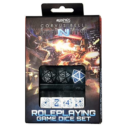 Modiphius | Infinity: Factions Dice Sets | Tohaa | Dice Set | Role Playing Game | RPG | English