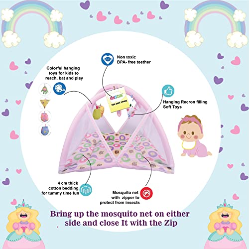 Image of Kwitchy Flat Bed Baby Bedding Set for New Born Essential Combo (0-6 Months) (4PCS Set)