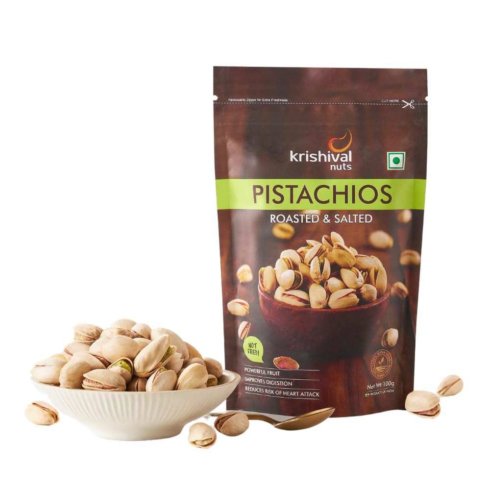 See full amazon price history chart for KRISHIVAL NUTS Premium Iranian Roasted & Salted Pistachios 250 gram pack of 1 | Pista Dry Fruit | Tasty & Healthy | High in Protein & Dietary Fiber | Gluten Free & Low Calorie Nuts KRISHIVAL NUTS Premium Iranian Roasted & Salted Pistachios 250 gram pack of 1 | Pista Dry Fruit | Tasty & Healthy | High in Protein & Dietary Fiber | Gluten Free & Low Calorie Nuts (B0CSYGYTK9) Amazon Price History, Amazon Price Tracker