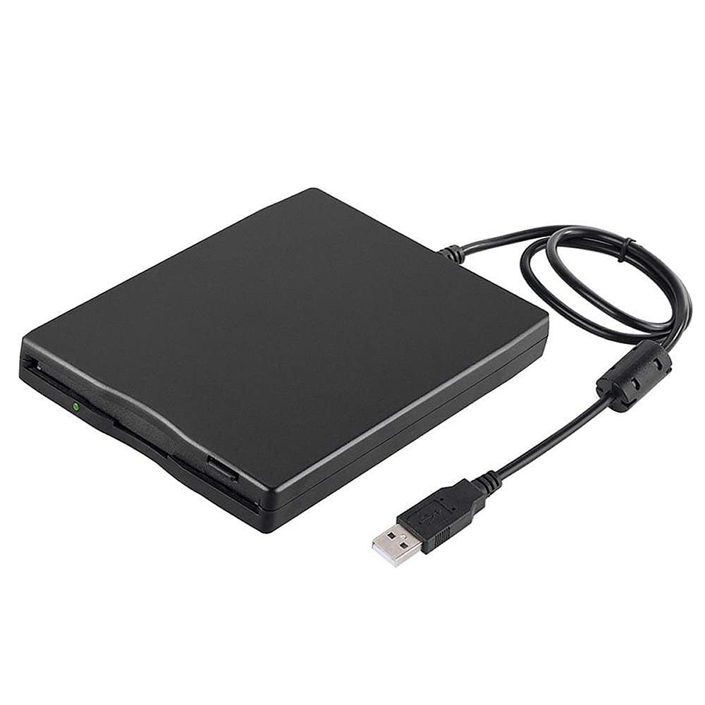USB External Floppy Disk Drive Portable 3.5 inch Floppy Disk Drive USB Interface Plug and Play Low Noise for PC Laptop Black-image-46