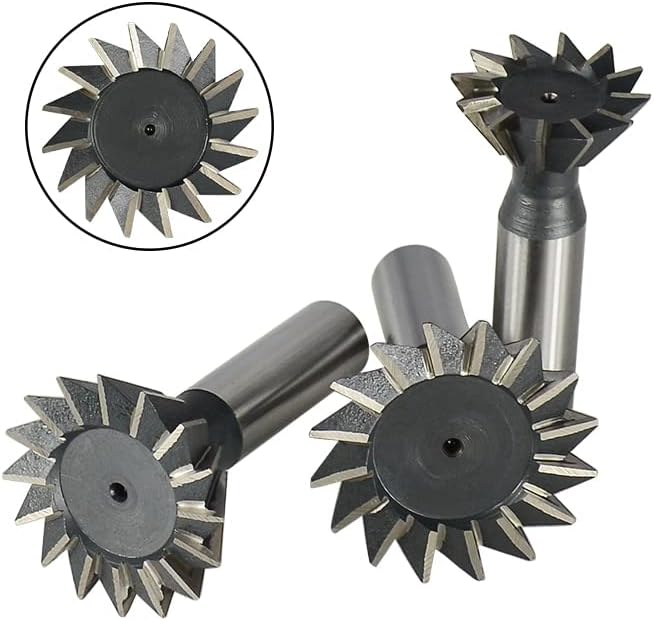1pc Dovetail Milling Cutter 45 55 60Degrees HSS End Mills High Speed Steel CNC Machine Router Bit Metal Cutter Slotting Tool (Size : 30x55 Degrees)