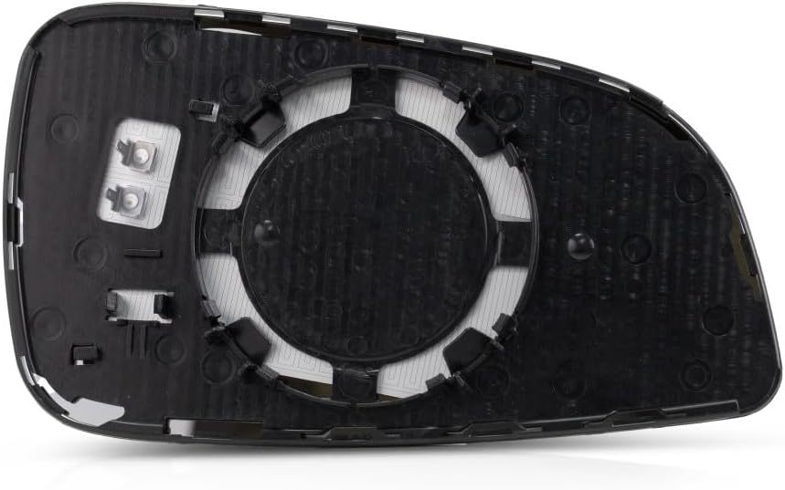 For Chevy Malibu 2008 09 10 11 2012 Mirror Glass Driver Side | Heated | With Backing Plate | LTZ Models | Replacement For GM1324174, GM1324175 | 15902392, 15902391