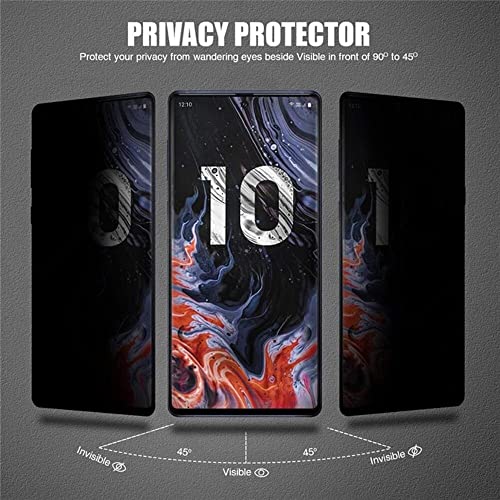 Image of OXYZAIN Huawei P30 Pro Privacy Screen Protector Tempered Glass Screen Protector guard', Anti-Spy, Bubble Free, with Easy Installation kit [PACK OF 1]
