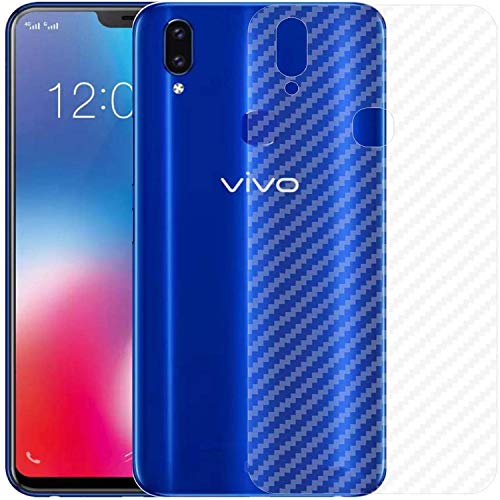 Image of Compatible with Vivo V9 Back Screen Protective Film Carbon Fiber Skin Transparent Screen Guard Sticker