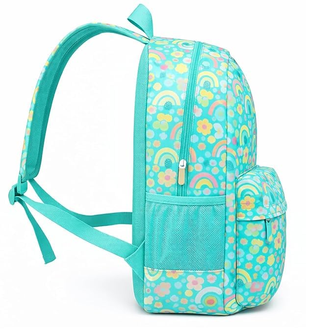Image of College bag for girls and boys, Office Bag for Men & Women, 15.6 Inch Laptop Backpack, Water Resistant & Lightweight School and Tuition Bag, 2 Compartments with Bottle Holder