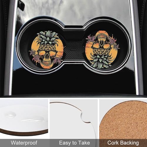 4PCS Posavasos para Vehículo 6.5 cm Universal miniatura 5