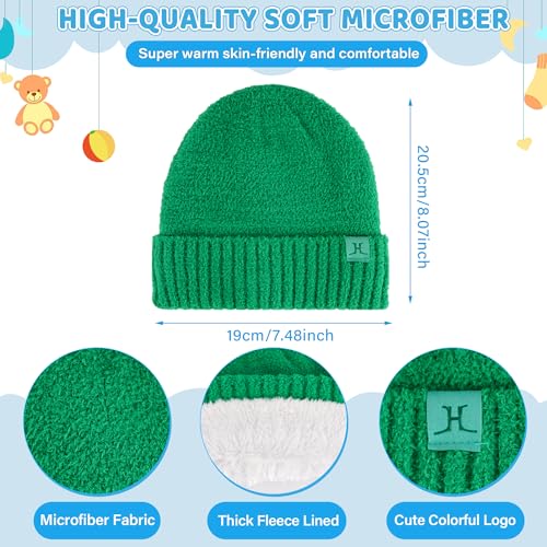 Toddler Kids Winter Hat Scarf Gloves Set Cold Weather Beanie Hats Fleece Neck Warmer for 4 5 6 7 8 Year Old Boys Girls Gifts2