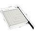 HOMCOM Cortador de Papel A4 Guillotina Profesional para Papelería Fotográfica Oficina Estudio...