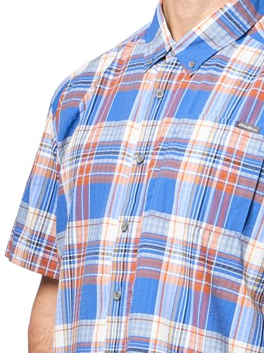 Chemise Seersucker Pack It Homme anti-transpiration sans repassage