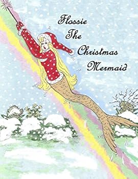 Paperback Flossie The Christmas Mermaid Book