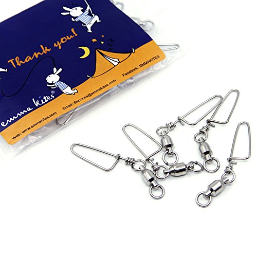 EMMAKITES connettore ad Anello a Sfere di Pesca