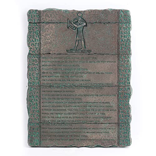 Escultura Decorativa de Hermes con Acabado Bronce miniatura 4