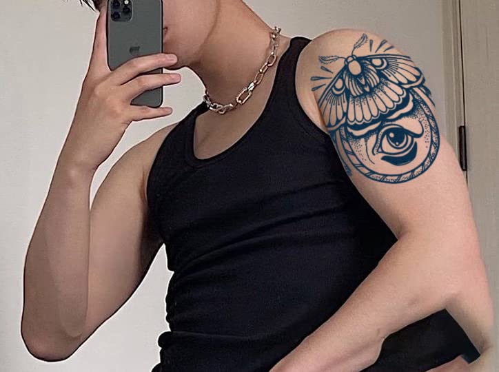Miniatura 2 de Tatuajes semipermanentes de mariposa tatuaje realista impermeable tatuajes falsos que se ven reales y duran mucho tiempo tatuajes falsos sumisos