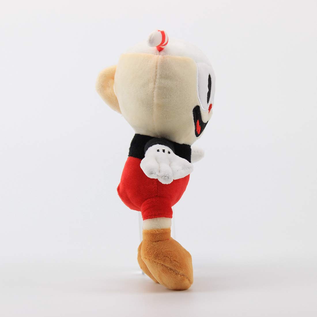 Peluche Puphead Ghost Cagney Carnantion Devil Boss peluche bambola giocattolo regalo (rosso)
