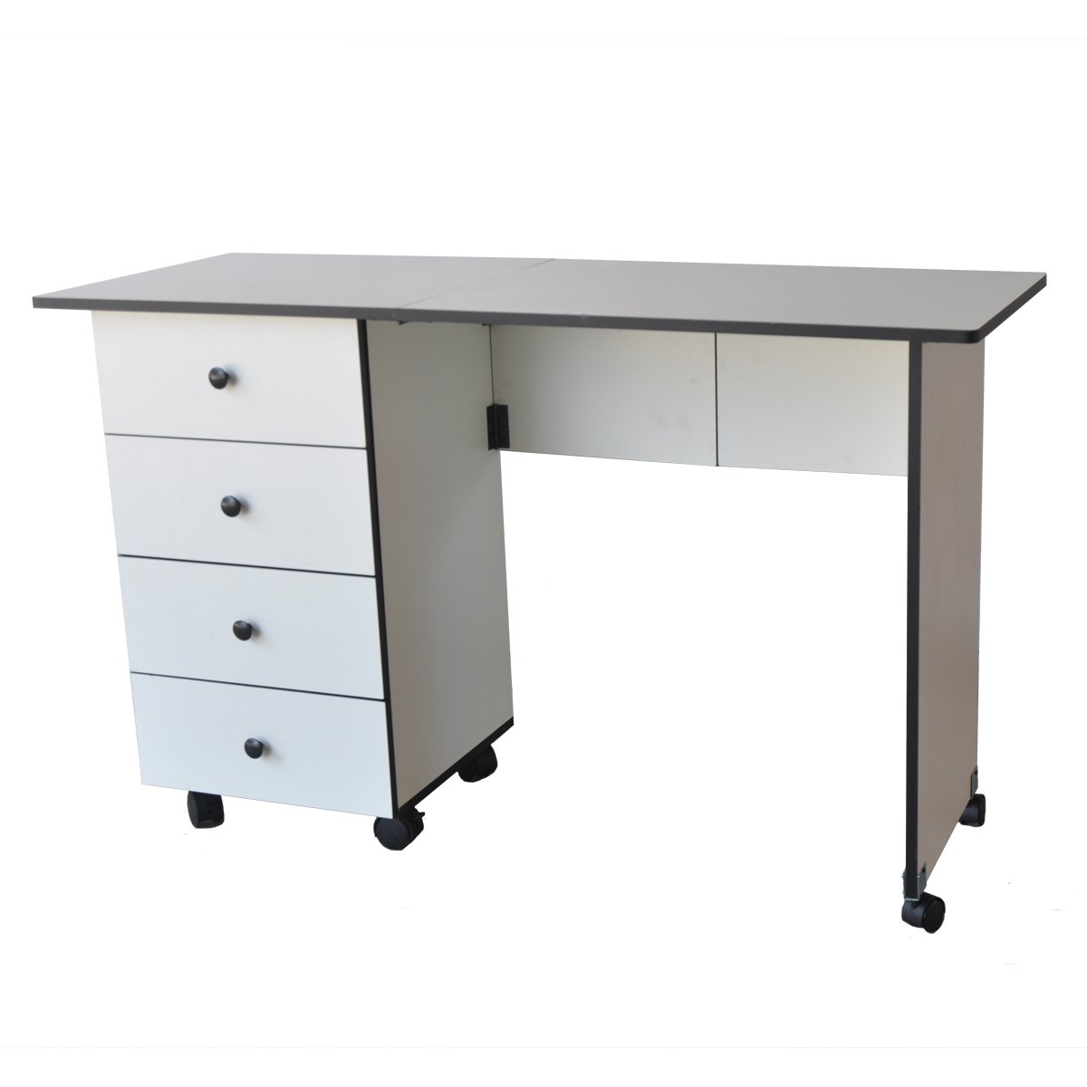 Sullivans , White Portable Sewing Table, Yard