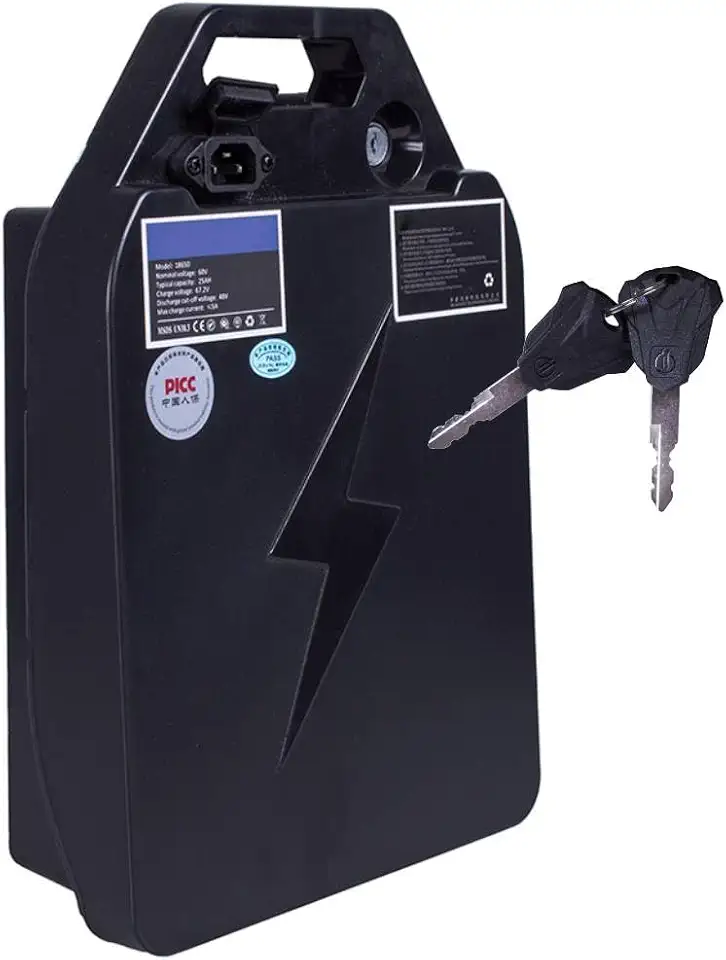 Bateria de Lítio WeHawk 60V 25Ah para Scooter Elétrica – Assoalho/Assento até 3000W (20Ah Assento)