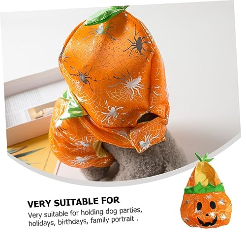 Disfraz Halloween Calabaza para Perros y Gatos miniatura 4