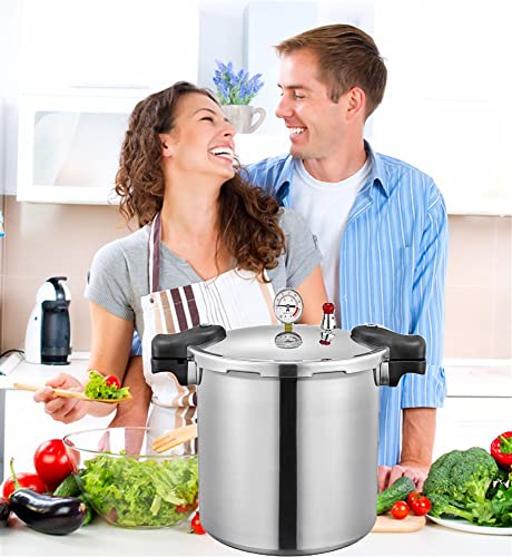 25quart-pressure-canner-cooker-and-cooker-with-cooking-rack-canning-pressure-cooker-with-gauge-Explosion-proof-safety-valve-Extra-large-size-great-for-big-canning-jobsInduction-cooker-can-sense