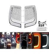 Amazon | HCmotorku バイク ロアフェアリング LED ロワー フェアリング
