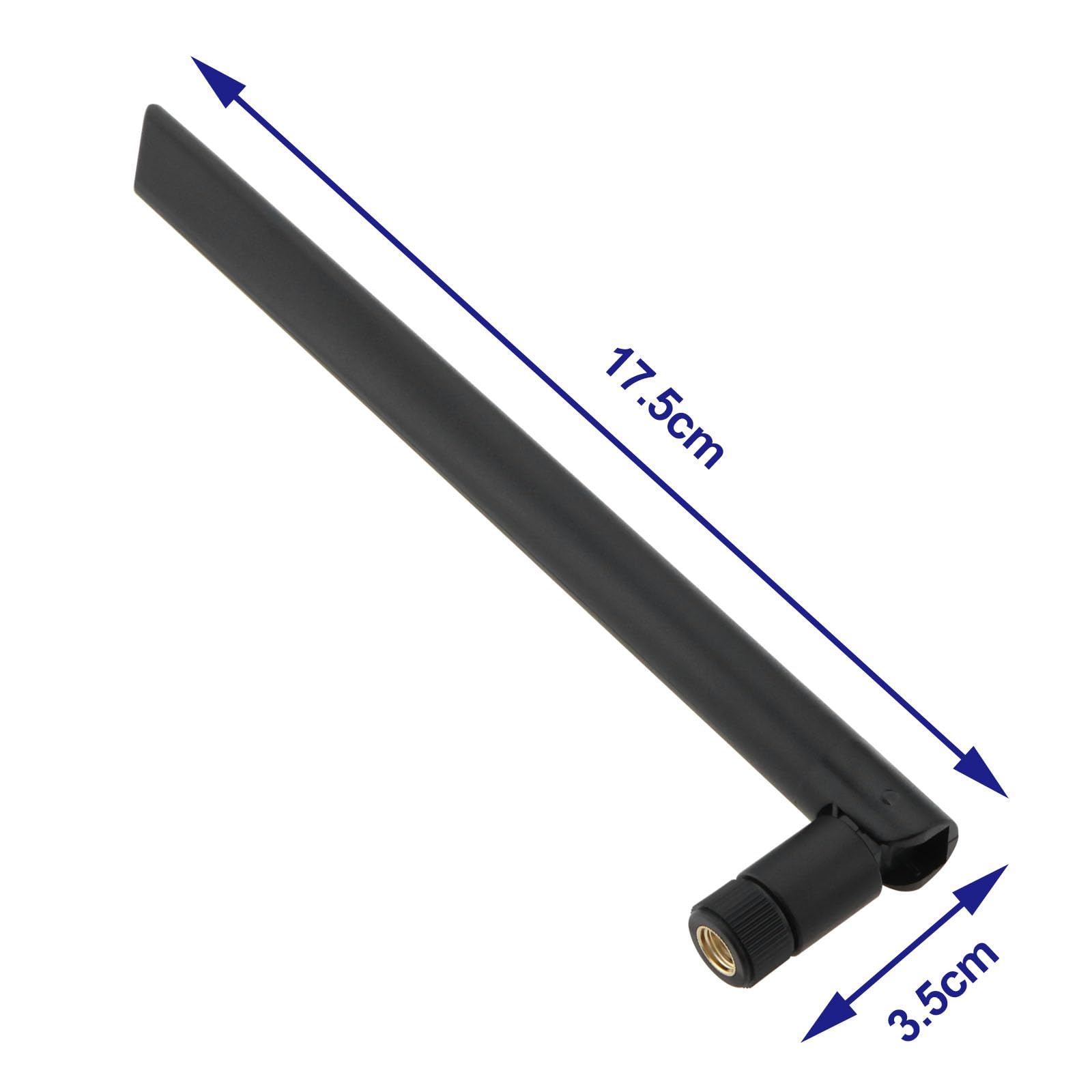 Antenna SMA Maschio 868 MHz Con Base Magnetica E Cavo 3 M – Ad Alto Guadagno 5.8–7 DBi