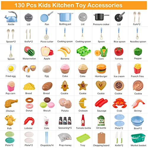 Funpynani QB181-16 130Pcs Kitchen Playset thumb #1
