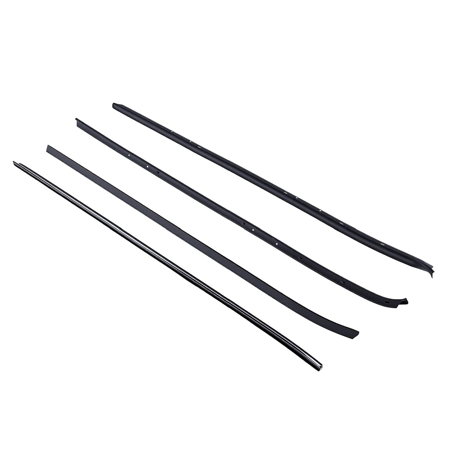Akozon Zamiatanie Okien Zewnętrznych, Środek Czyszczenia Spray Zestaw Uszczelek, Filc Gumowy, Zamiatanie Przednich Szyb, C1500 C2500 K1500, Zestaw Uszczelek Drzwi, Uszczelka Pojazdu