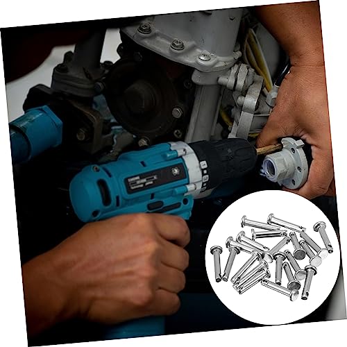 MUSISALY 20 Unidades Pin Aço Inoxidável Cavilhas Forquilha De Furo Único Localização Prendedor De Fo