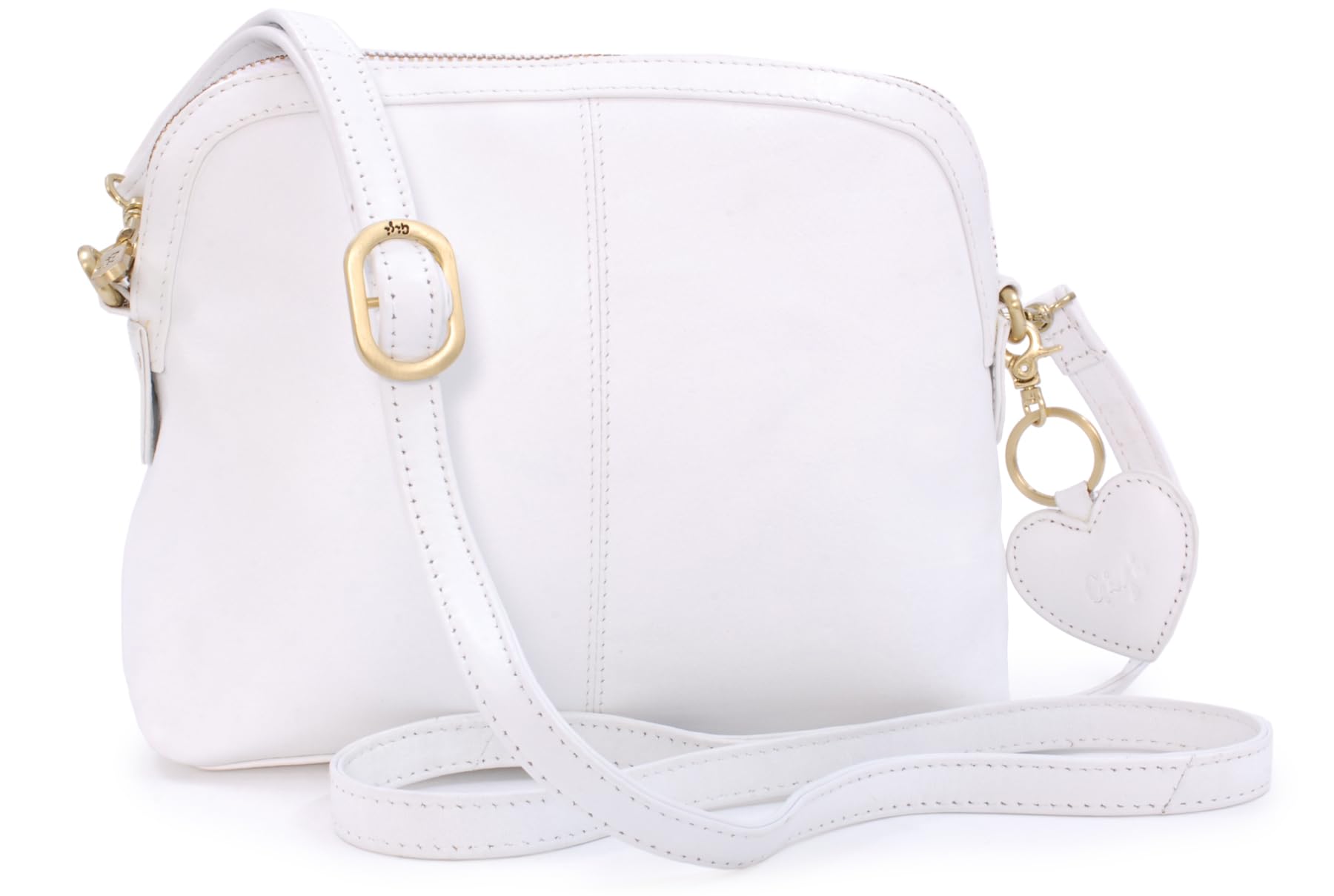 Gigi - Borsa a Tracolla Piccola in Vera Pelle - Borsetta Donna - Borsa a Mano con Tracolla Regolabile - 10190