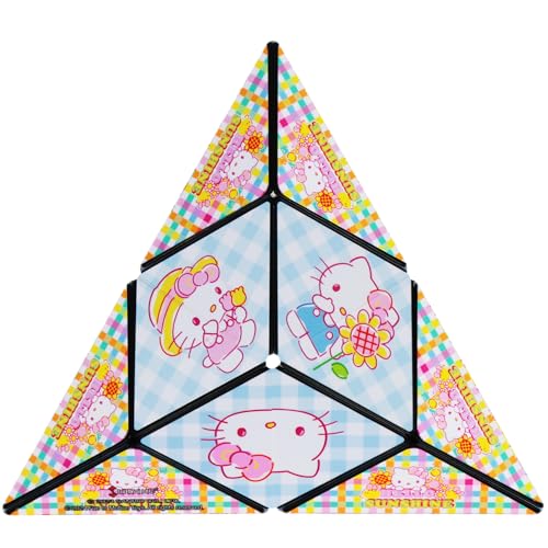 Image of Shashibo Hello Kitty Magnetic Puzzle Cube, Stress Relief Fidget Toy | 100+ Possible Shapes, Sensory Fidget Toy For Adults & Kids, Fun Shape Shifting Puzzle Box For All Ages