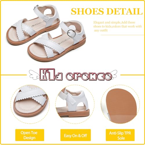 Image of Kiderence Toddler Girls Sandals Little Girls Kids Shoes Girls Sandals Toddler
