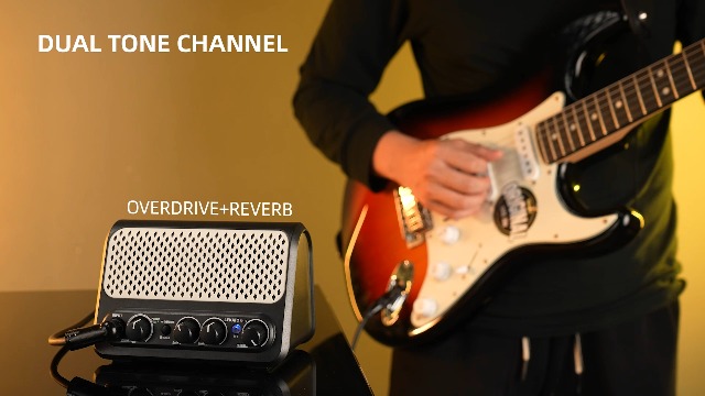 Lekato IG-10 Mini Guitar Amp 10W Bộ Khuếch Đại Đàn Guitar Điện Với Kênh Sạch & Overdrive Reverb BT 5.0 Amp Đàn Guitar Nhỏ Để Thực Hành | Việt Nam