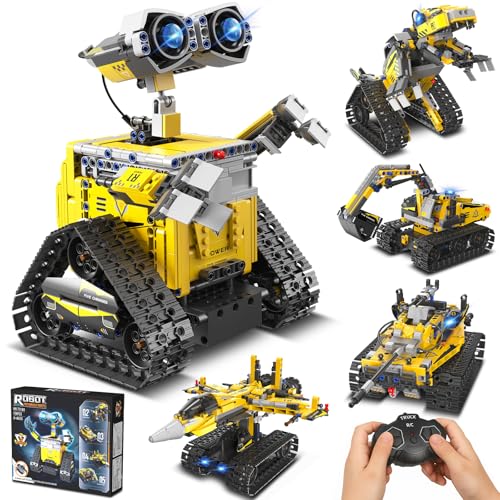 Insnug Robot Building Set with Remote Control for Boys Ages