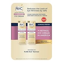 كريم تنعيم العيون RoC Retinol Correxion Line، 0.5 أونصة سائلة، عبوتان.