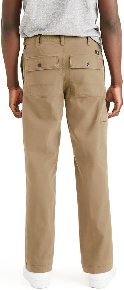 Dockers Mens Go-to Cargo Straight Fit Smart 360 Flex Pants (Standard and Big & Tall) - Image 3