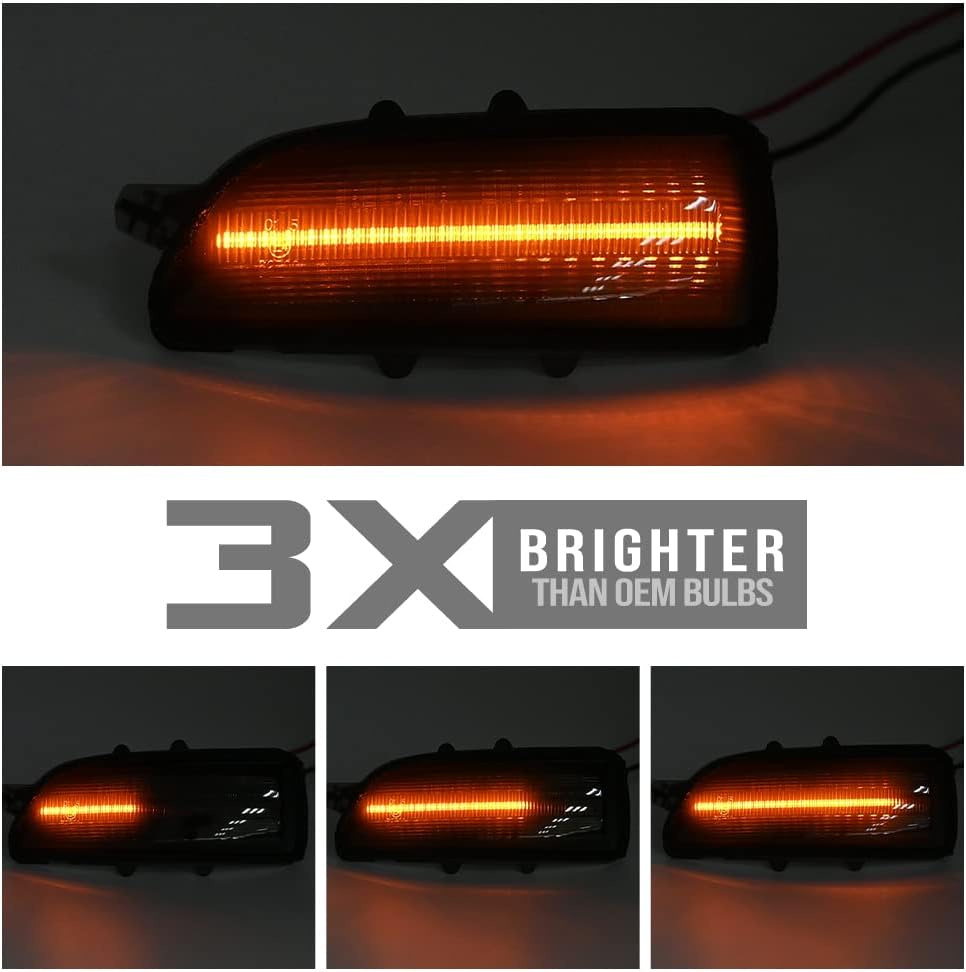 LED Sequential Side Mirror Lights Dynamic Turn Signal Lamps for Vol'vo C30 C70 S40 S60 V50 V70 S80 Sequential Turn Signal Blinker Indicator Light 2009 Jaguar XF Dynamic Side Mirror Lamp