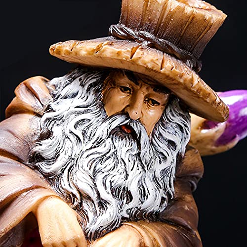 Insence Holder Wizard Styling Backflow Incense Burner With Light Resin Incense Holder Aromatherapy Ornament Home Decor With Free Incense Cones Gift Package (Pink) #TOP5