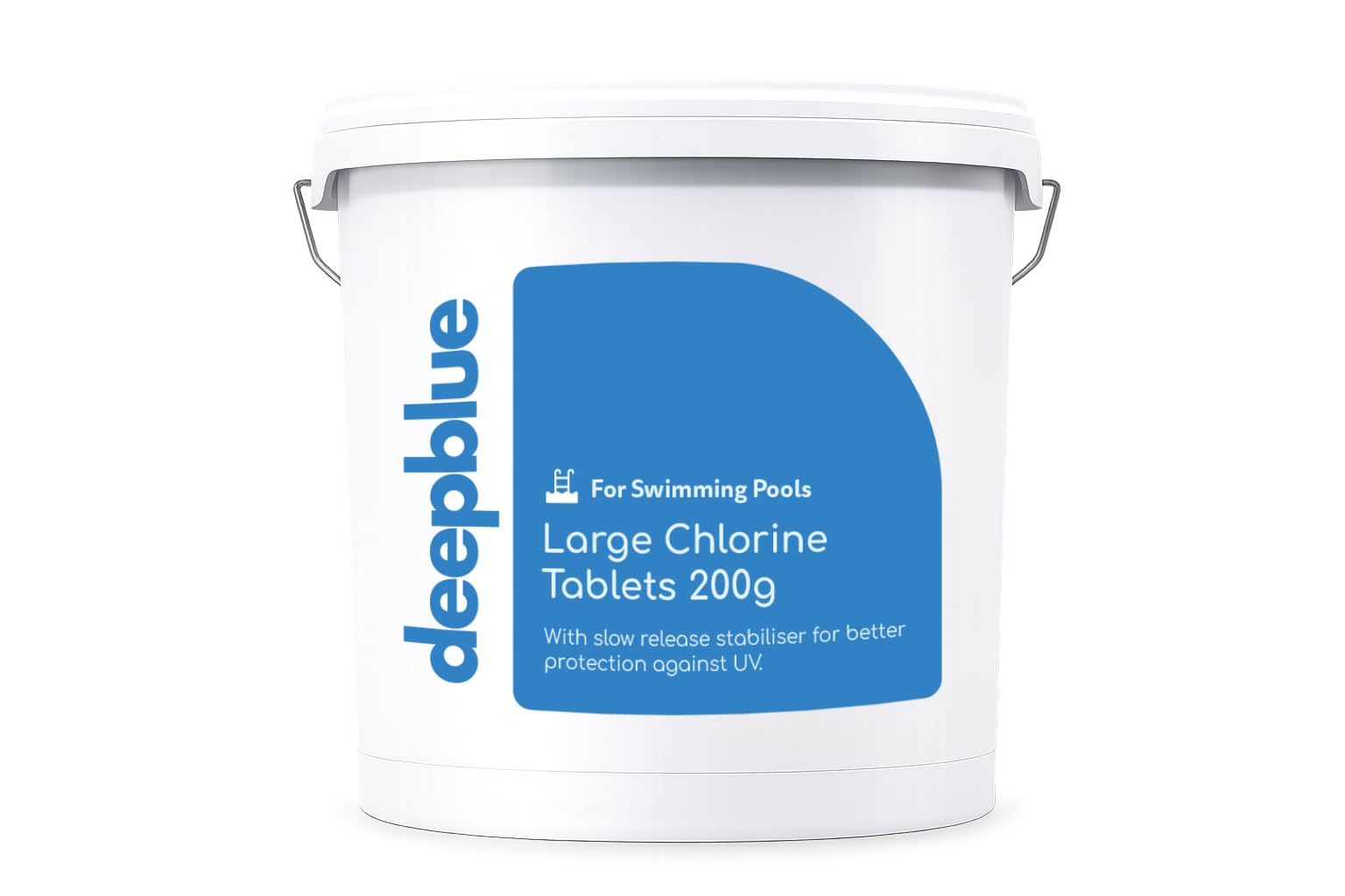Deep Blue - 200g Stabilised Slow Release Chlorine Tablets x100 20kg