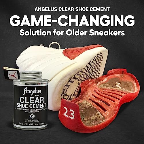 Angelus AG992-04-000 Clear Shoe Cement, 4Oz Can  thumb #3
