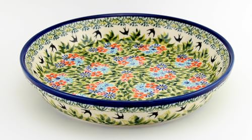 Polish Pottery Dish Pie Plate 10