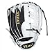 BMB-OB White Leather with Black Mesh Back - 13 inch