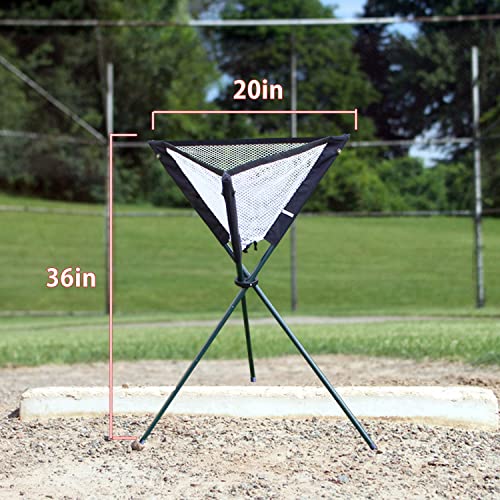 Okayes Foldable Ball Caddy,Baseball Ball Caddy,Ball Stand,Portable Ball Caddy,Ball Caddy For Baseball Softball,Baseball Caddy For Balls #TOP1