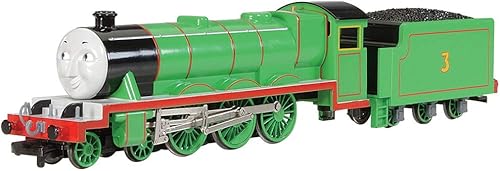 Bachmann Trains Thomas And Friends - Henry el motor verde con ojos en movimiento Bachmann Trains Thomas And Friends - Henry el motor verde con ojos en movimiento