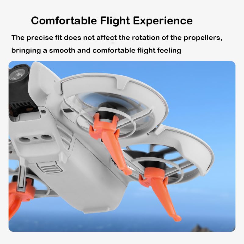 LICHIFIT Split Extended Legs for DJI NEO Drone Landing Gear Height Enhancement Stand 4pcs Heightening Bracket Kickstand Landing Protection - Image 4